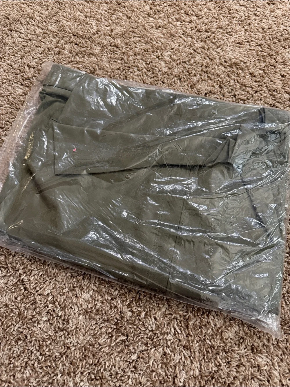 Olive Green Men's Golf Shorts — New in Packaging